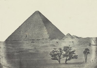切普斯金字塔，中埃及，184951年，1852年印刷。 作者 艾梅·罗查斯