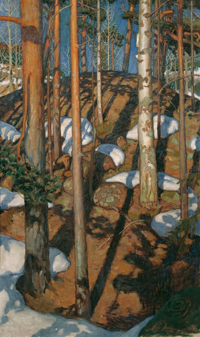 春季 作者 Akseli Gallen Kallela