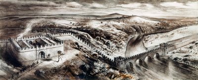 坎布里亚郡哈罗的疤痕，约2世纪，约1960年代 作者 艾伦·欧内斯特·索雷尔