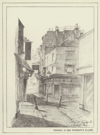 Kingley Street和Fouberts Place 作者 艾伦·斯塔普尔顿