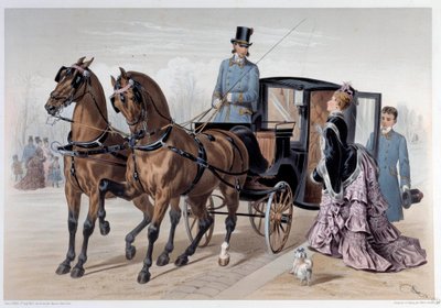 英国马的Coupe达成 阿尔伯特-亚当(1833-?) 1874年 巴黎，卡纳瓦莱博物馆 作者 阿尔伯特·亚当