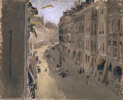 Gerechtigkeitsgasse in Berne，c.1880-90 作者 阿尔伯特·安克