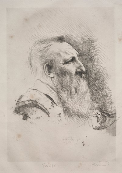 奥古斯特·罗丹（Auguste Rodin），1900年。 作者 保罗·阿尔伯特·贝斯纳德