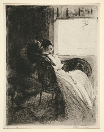 调情 作者 Albert Besnard