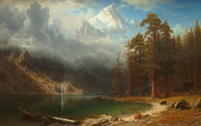 科克伦山，约1876-1877年。 作者 阿尔伯特·比尔施塔特