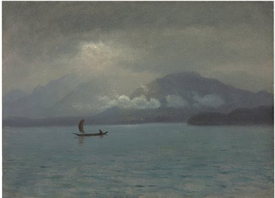 西北海岸，约1889年 作者 阿尔伯特·比尔施塔特