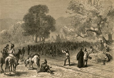 1878年太平洋铁路竣工。 作者 阿尔伯特·鲍贝特