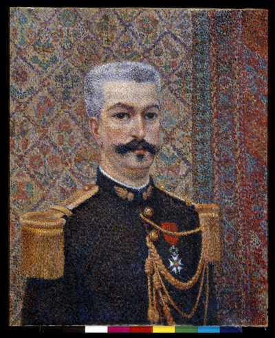 普尔先生肖像（布面油画） 作者 Albert Dubois Pillet