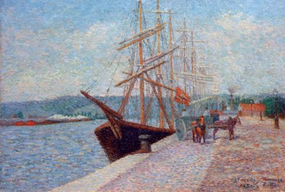 Quai de Lesseps - Rouen 作者 阿尔伯特·杜波依斯·皮耶特