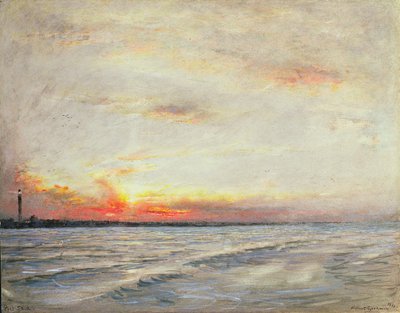 塞得港，塞达，黎巴嫩 作者 Albert Goodwin
