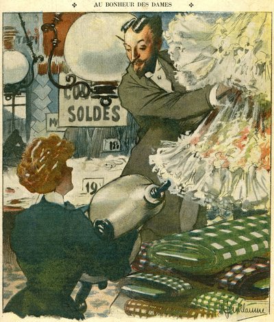 1906 年 12 月 15 日《Le Rire》杂志插图（印刷品） 作者 阿尔伯特·纪尧姆