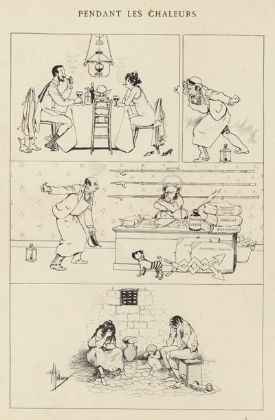 在Chaleur期间 作者 阿尔伯特·纪尧姆