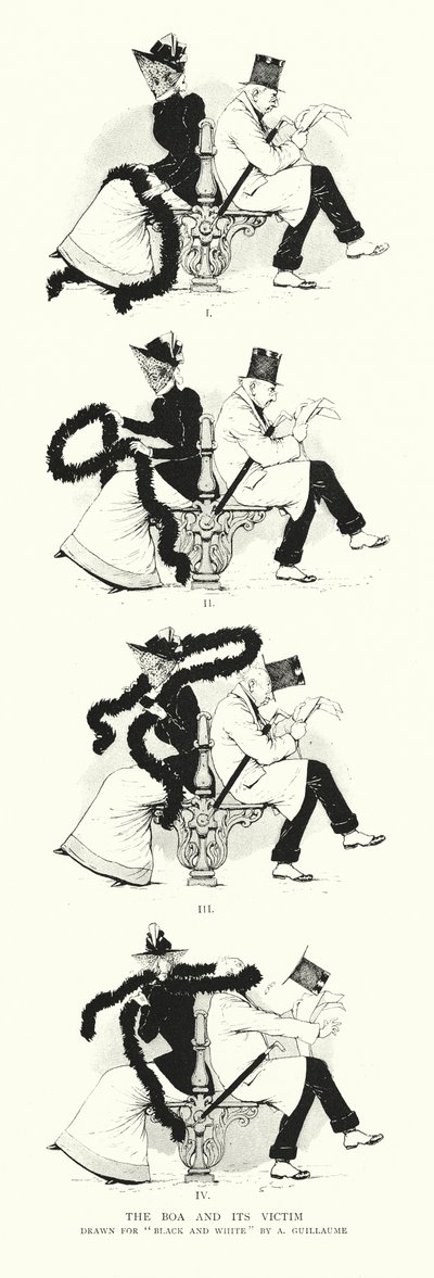 蟒蛇和它的受害者（雕刻） 作者 阿尔伯特·纪尧姆