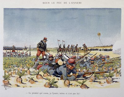 Under enemy fire - the Armee seen by A. guillaume, circa 1900 作者 阿尔伯特·纪尧姆