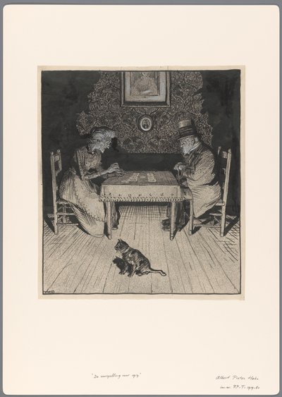 政治漫画草案1917 年的预测 作者 阿尔伯特·哈恩（一）