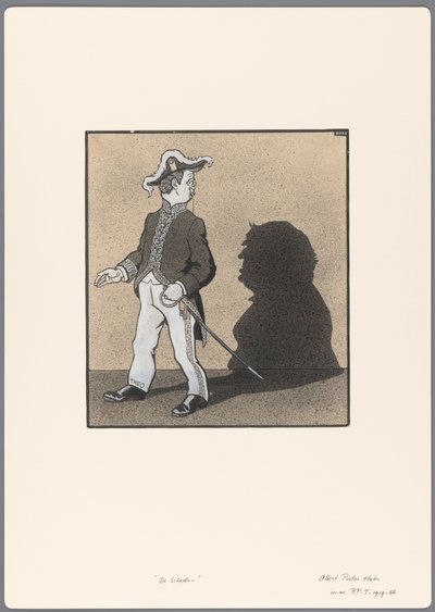 政治漫画草案：影子 作者 阿尔伯特·哈恩（一）