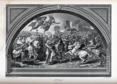 阿提拉（Attila），拉斐尔（Raphael）之后，1882年 作者 阿尔伯特·亨利·佩恩