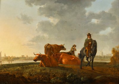 河边牧场 作者 Albert Jacobsz Cuyp