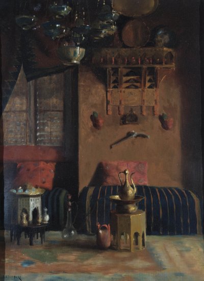 Sir Richard Burtons爵士吸烟室，1889年 作者 阿尔伯特·莱奇福德