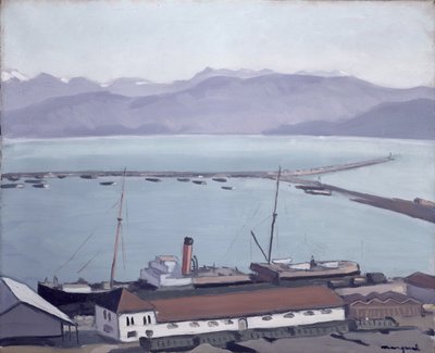 阿尔及尔 Bougie 景观 作者 阿尔伯特·马尔凯