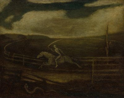 苍白马的赛道死亡c。 1896-1908。 作者 阿尔伯特·平克汉姆·赖德
