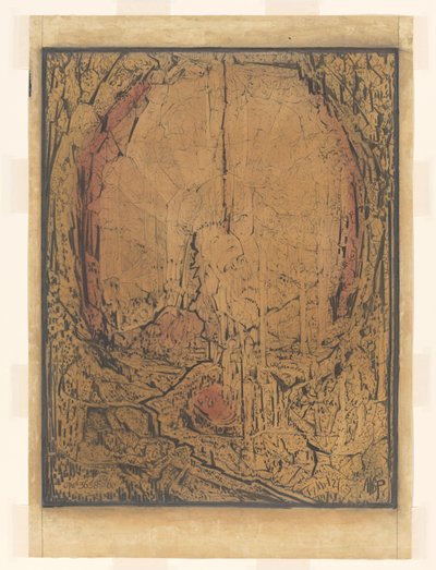作品 3658,59,60（原物上的标题） 作者 Albert Plasschaert（艺术家签名）