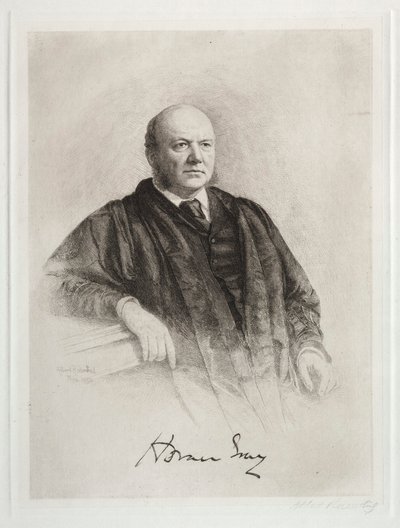 霍勒斯·格雷（Horace Gray），1890年。 作者 阿尔伯特·罗森塔尔