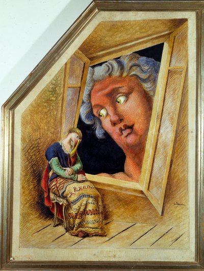 圣母领报 作者 安德里亚·迪基里科