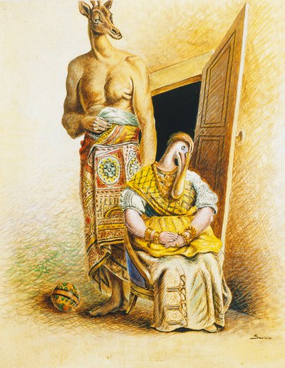 浪子的离去 作者 安德里亚·迪基里科