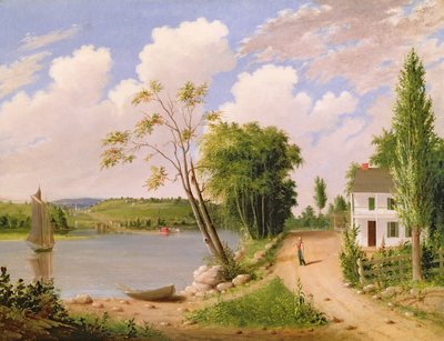 卡茨基尔，纽约，1849年 作者 阿尔伯特斯·杜·布鲁威