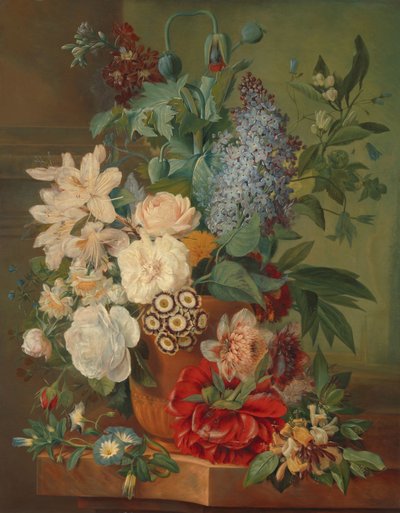 兵马俑花瓶里的花 作者 阿尔伯特斯·乔纳斯·勃兰特