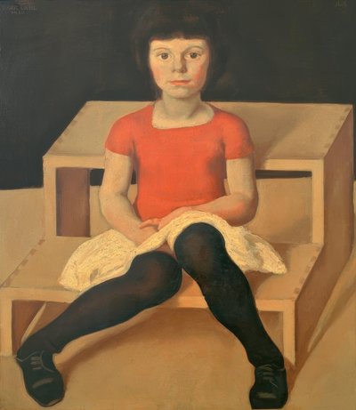 伊拉，艺术家的小女儿 作者 阿尔宾·艾格·林茨