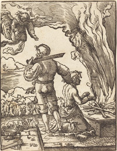 亚伯拉罕的献身 作者 阿尔布雷希特·阿尔特多夫（Albrecht Altdorfer）