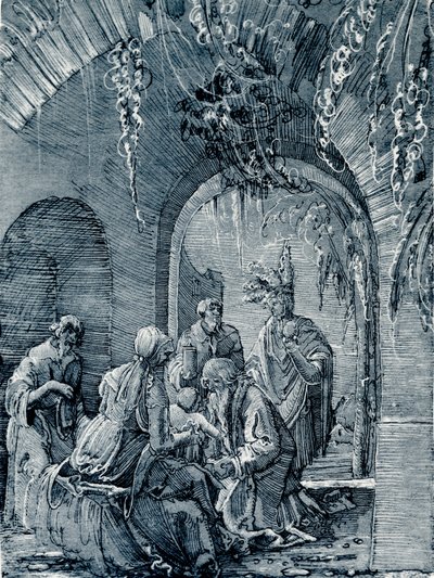 对贤士的崇拜 作者 阿尔布雷希特·阿尔特多夫（Albrecht Altdorfer）