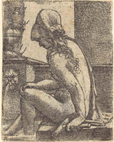 洗澡的女人 作者 阿尔布雷希特·阿尔特多夫（Albrecht Altdorfer）