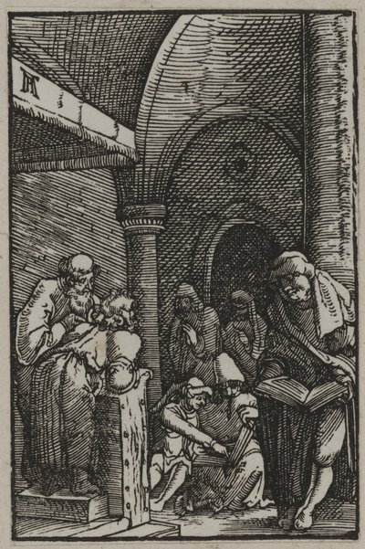 医生中的基督，约1515年（木刻） 作者 阿尔布雷希特·阿尔特多夫（Albrecht Altdorfer）