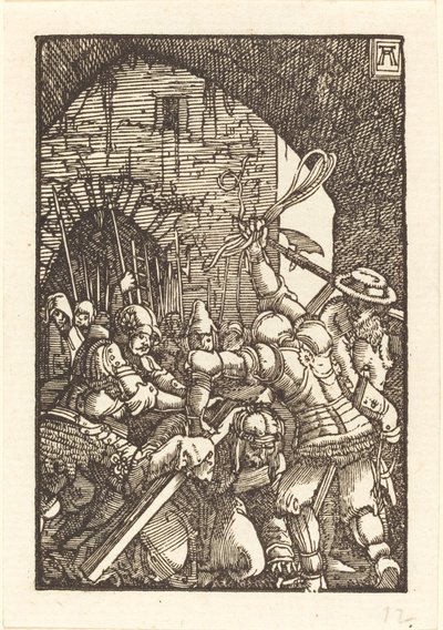 基督背负十字架 作者 阿尔布雷希特·阿尔特多夫（Albrecht Altdorfer）