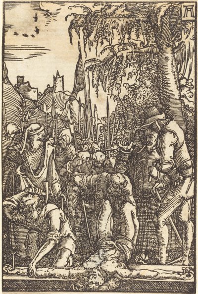 基督被钉在十字架上 作者 阿尔布雷希特·阿尔特多夫（Albrecht Altdorfer）