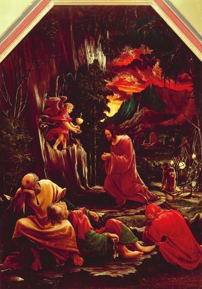 基督在橄榄山上 作者 阿尔布雷希特·阿尔特多夫（Albrecht Altdorfer）