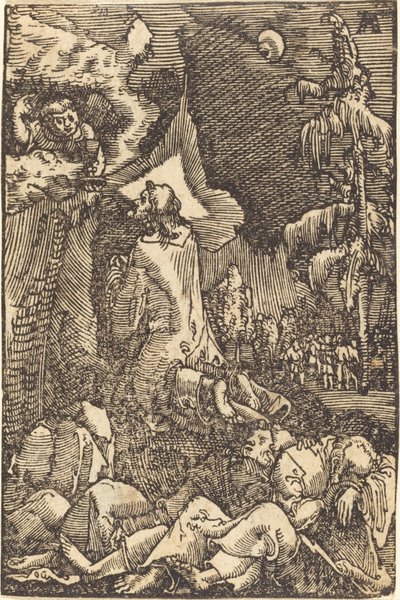 基督在橄榄山 作者 阿尔布雷希特·阿尔特多夫（Albrecht Altdorfer）
