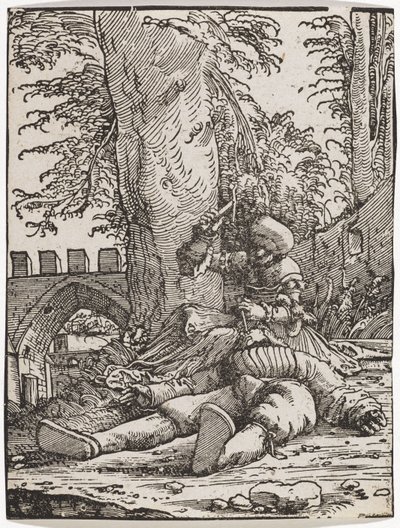 耶尔杀了西西拉，约1523年。 作者 阿尔布雷希特·阿尔特多夫（Albrecht Altdorfer）