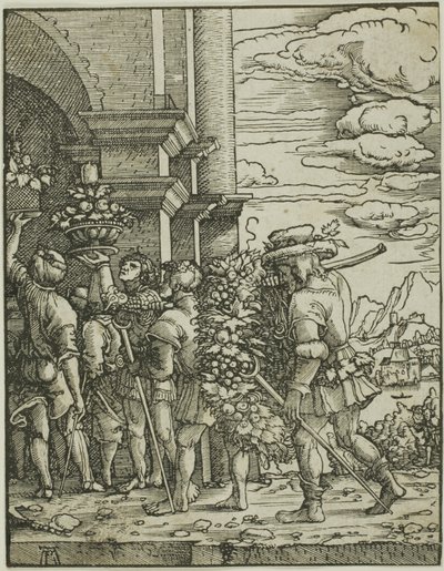 约书亚和迦勒 作者 阿尔布雷希特·阿尔特多夫（Albrecht Altdorfer）