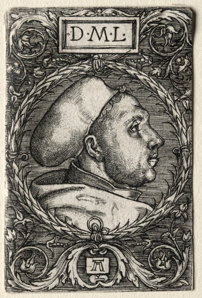 马丁·路德（CA） 1525。 作者 阿尔布雷希特·阿尔特多夫（Albrecht Altdorfer）