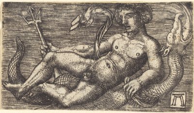 海怪上的海神 作者 阿尔布雷希特·阿尔特多夫（Albrecht Altdorfer）