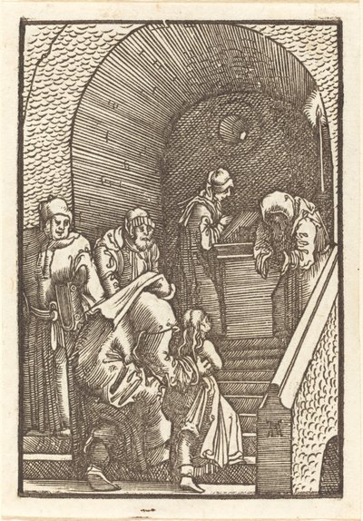 圣母进殿 作者 阿尔布雷希特·阿尔特多夫（Albrecht Altdorfer）