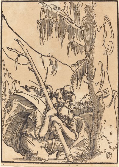 圣克里斯托弗 作者 阿尔布雷希特·阿尔特多夫（Albrecht Altdorfer）