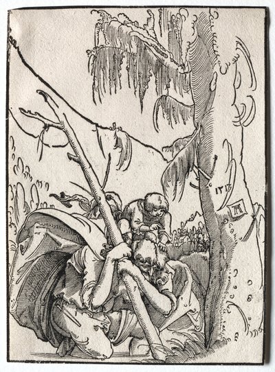圣克里斯托弗 作者 阿尔布雷希特·阿尔特多夫（Albrecht Altdorfer）