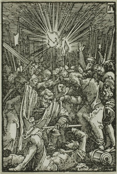 背叛，选自《人类的堕落与救赎 作者 阿尔布雷希特·阿尔特多夫（Albrecht Altdorfer）