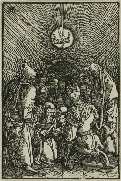 割礼，选自《人类的堕落与救赎 作者 阿尔布雷希特·阿尔特多夫（Albrecht Altdorfer）