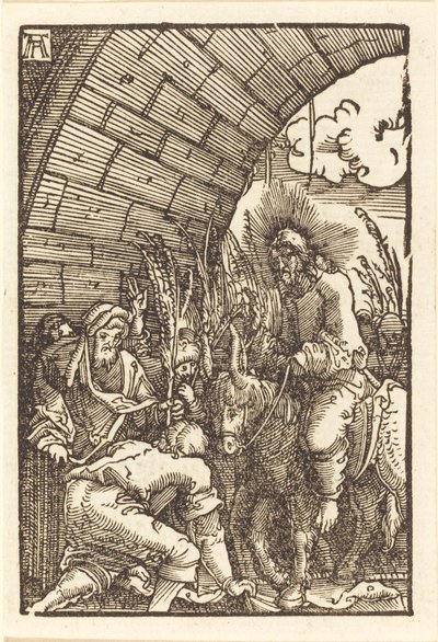 进入耶路撒冷 作者 阿尔布雷希特·阿尔特多夫（Albrecht Altdorfer）